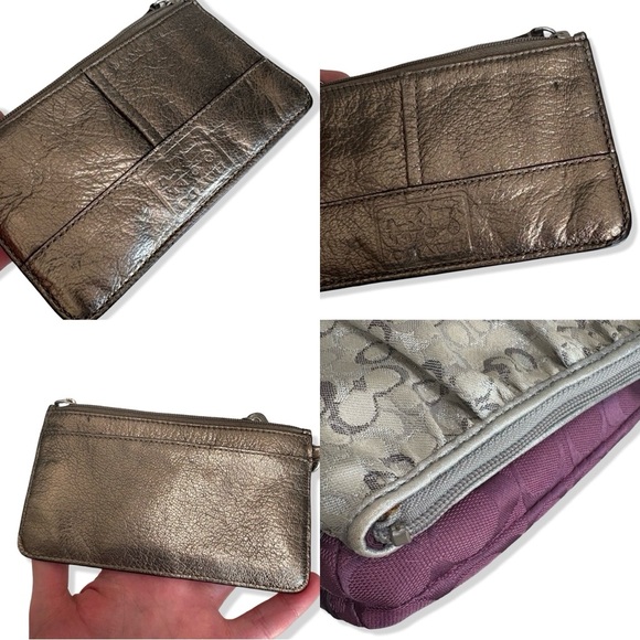 HTF Y2K VTG Coach BUNDLE Wristlets + Mini Skinny Bundle Rare Vintage – Set of 7 - Picture 14 of 15